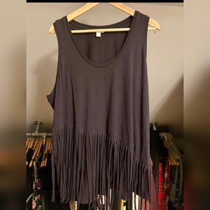Fringe Tank Top